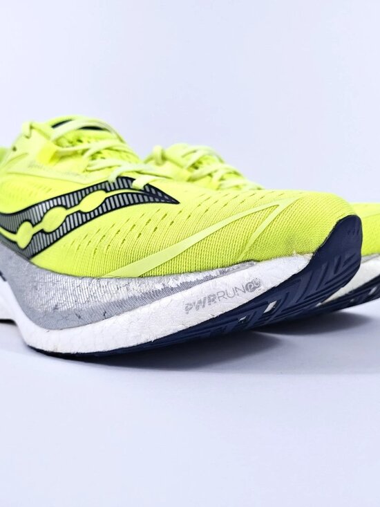 Saucony Endorphin Speed 4 Mens 11 Lightweight Nylon Plate Running Shoes Green main image 12